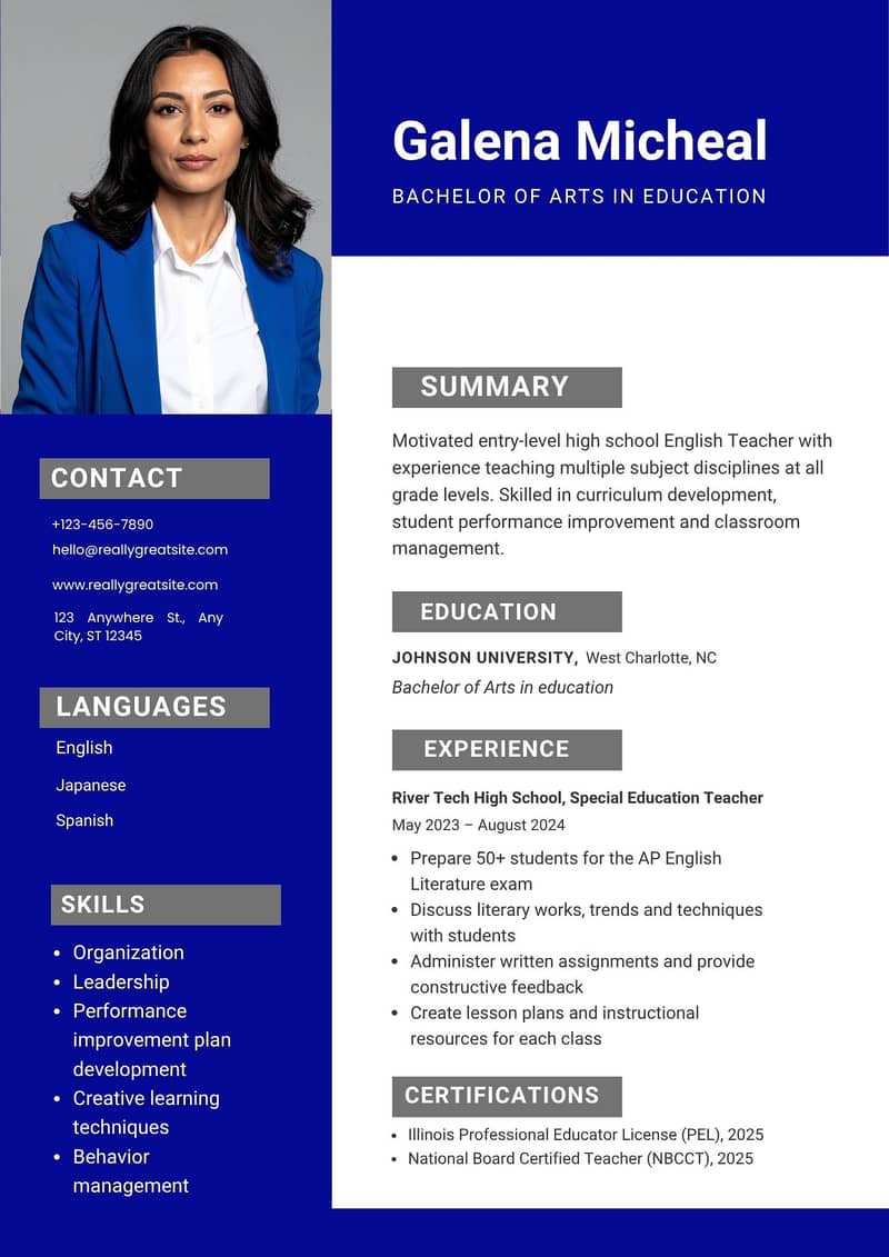 Professional CV Maker 8