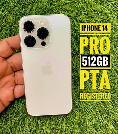 iPhone 14 Pro 512GB PTA Registered | 90% Battery | Physical SIM + eSIM