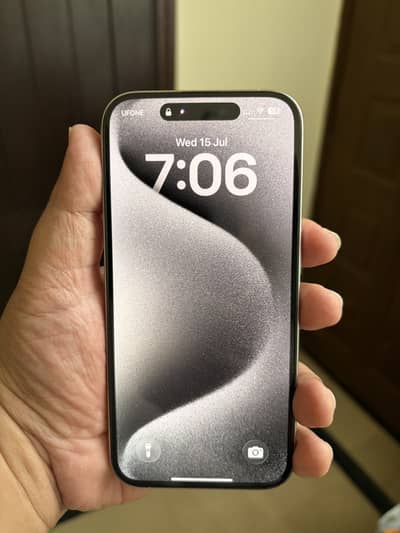 iPhone 15 Pro 128GB | PTA | 10/10 | Box | Battery 86%