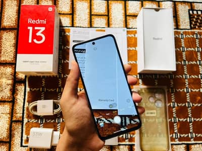 Redmi 13 8GB/128GB - Dual SIM Approved - Complete Accessories