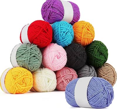  Premium Quality Yarn – set of 13 Beautiful Colors 