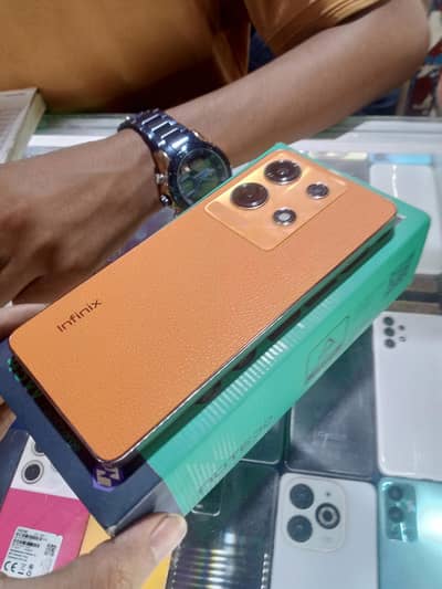 Infinix Note 30 256GB Complete Box Charger 45Watt NFC Support