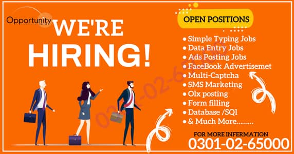 Part time jobs are offering for males & female - Form Filling job home
