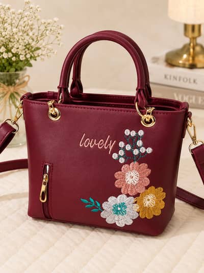 Ladies Stylish Embroidered Handbag | for women's