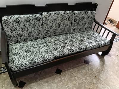 pure wooden 10/10 condition with cushions