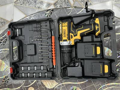 Electric drill full kit  with 48v lithium batteries