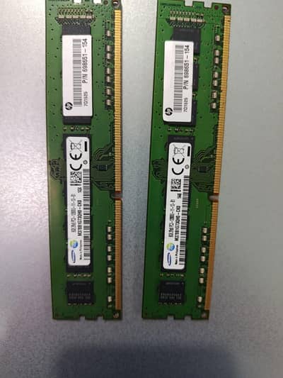 2 × 8GB DDR3 Desktop RAM (Used)