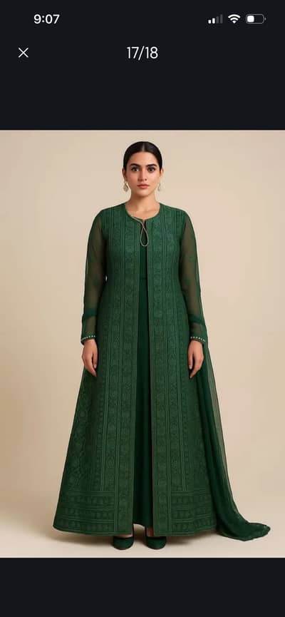 party wear bridal dress