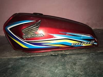 125 Tanki tapay red colour 2018 model
