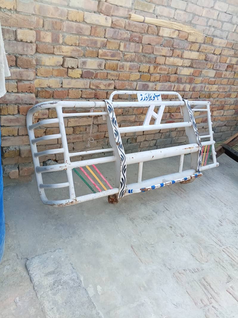 جیک شہزور گاڑی کا سیف گارڈ بمپر صرف ڈیڑھ مہینہ استعمال ہوا ٹوٹ پھو ان 1