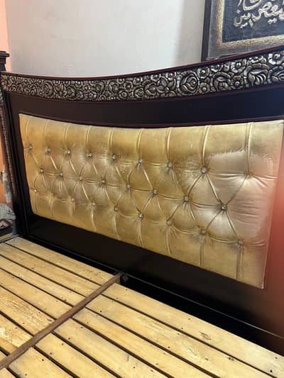 Wooden Double Bed