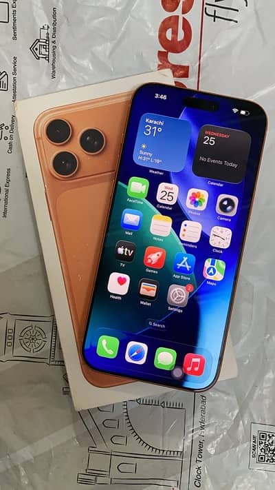iPhone 17 Pro Max jv 256gb like brand new