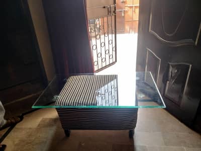 Centre Table Glass Available 2x3.5ft 12mm