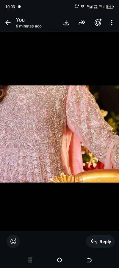 bridal walima maxi branded