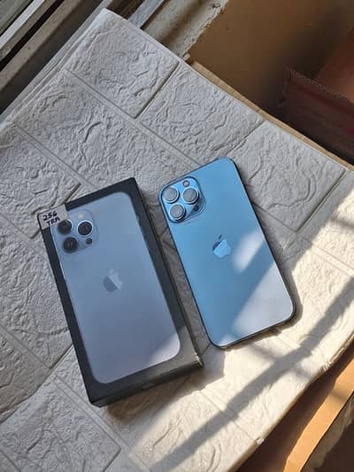 Apple iPhone 13 Pro Max Sierra Blue (Non-PTA) Mint condition 256GB 6GB