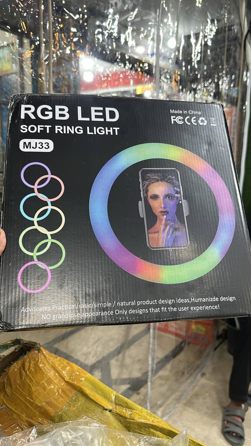 Tripod + Ring light 1
