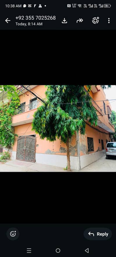 house for rent near to canal Afzal park herbance pura lahore