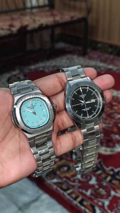 PATEK PHILIPPE GENEVE and TISSOT Watchs not original
