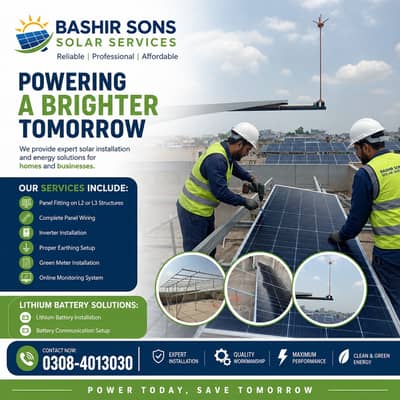 Solar System Repair & Installation || Affordable Solar Installation