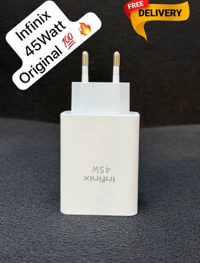 Infinix Original 45w Max Charger ( Super Hyper Smart Ultra)