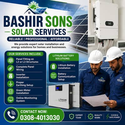 Best Solar System Installation & Inverter Services in Lahore