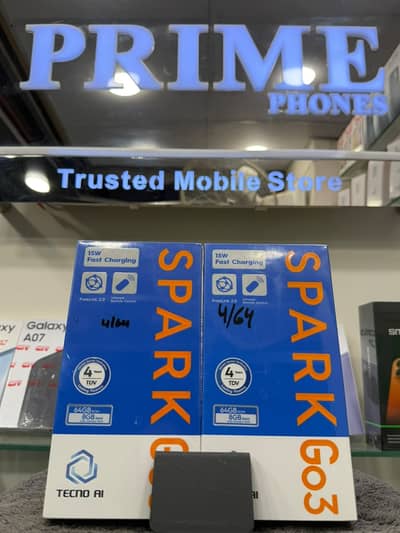 Redmi Tecno Infinix 4GB 64GB | 4GB 128GB | 6GB 128GB PTA Approved
