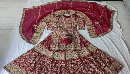 Banarsi Sticthed Sharara for Sale
