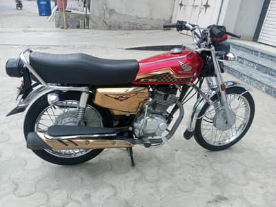 CG 125 GOLD EDITION
