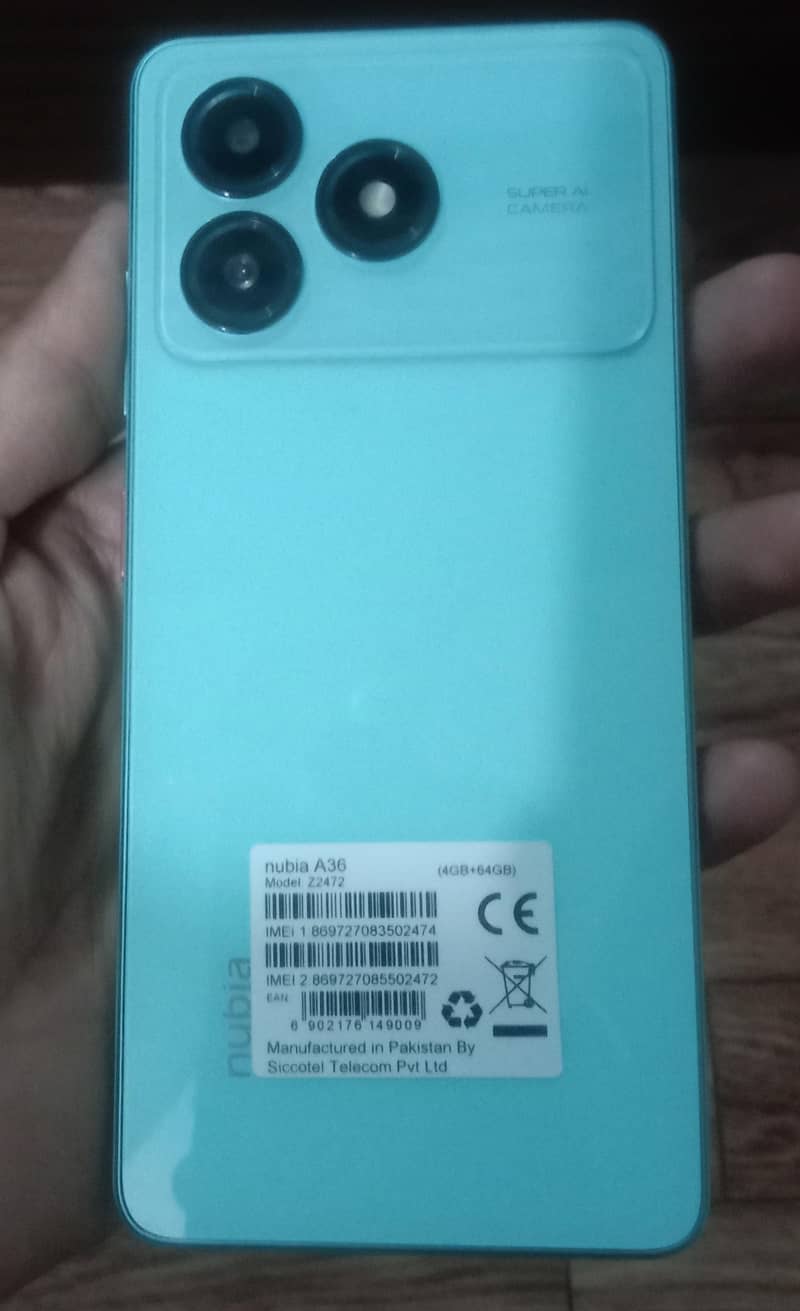 Zte nubia a36 1