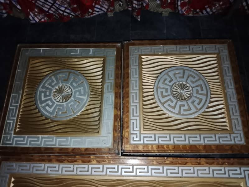 Bed without matrus,side table 2,dressing table,big table,2 mini table 7