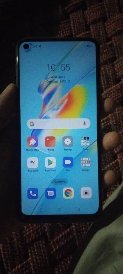 OPPO A54 4gb 128 gb box and charger