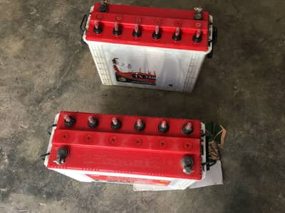 (2 )2500 watt tubular batteries