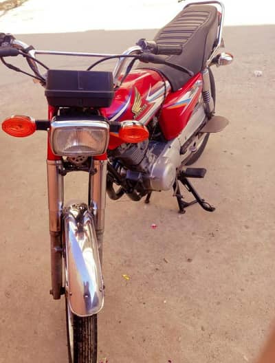 Honda CG 125 2016 model Karachi number