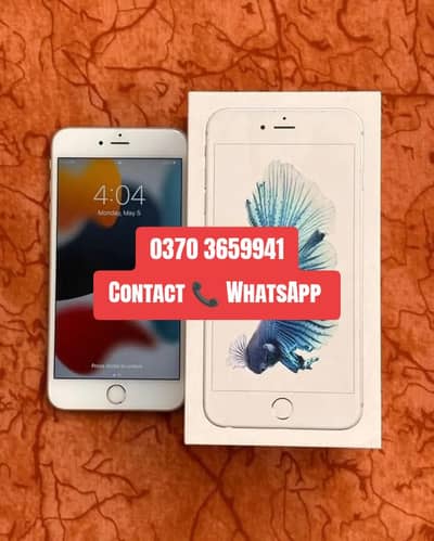 iphone 6s plus pta approved 128gb good condition