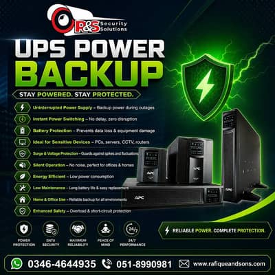 APC UPS Power Backup System/power backup