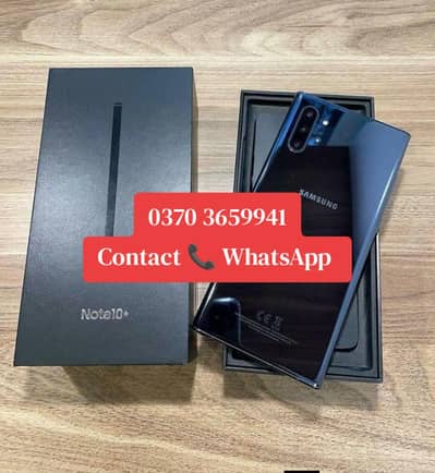 Samsung Galaxy Note 10 Plus pta approved 256GB