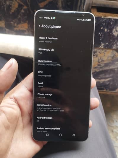 Zte Nubia Red Magic 6 Pro 16/256 PTA Approved Dual Sims