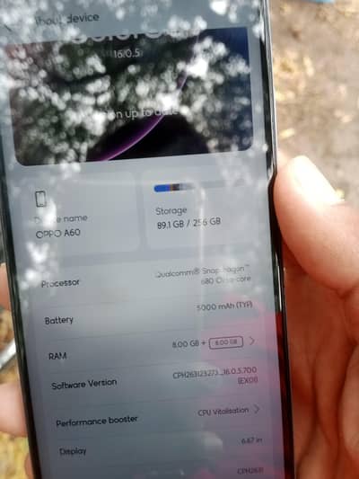 OPPO A60 with box