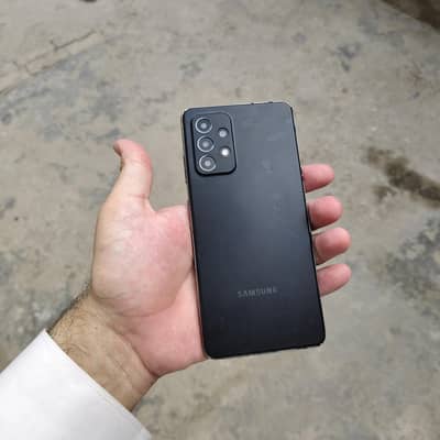 Samsung Mobile A52 mobile black color
