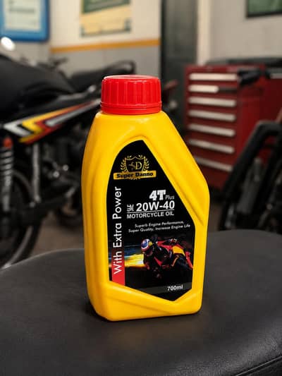 Super Danno 20W-40 4T Plus Bike Engine Oil 700ml Original