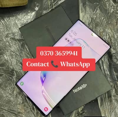 Samsung Galaxy Note 10 Plus pta approved 256GB