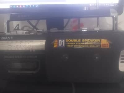 Sony double speaker Casket playe