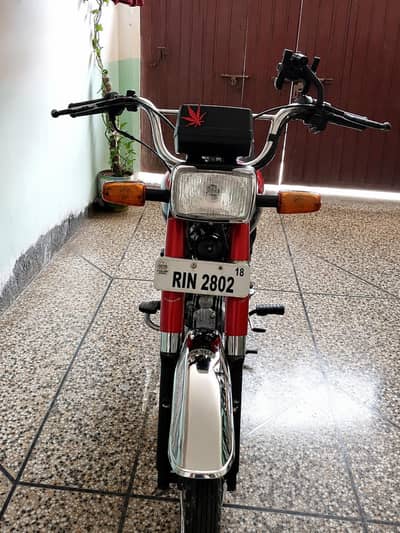 United CD 70 Red | 70 KM/L Average | Engine 100% OK