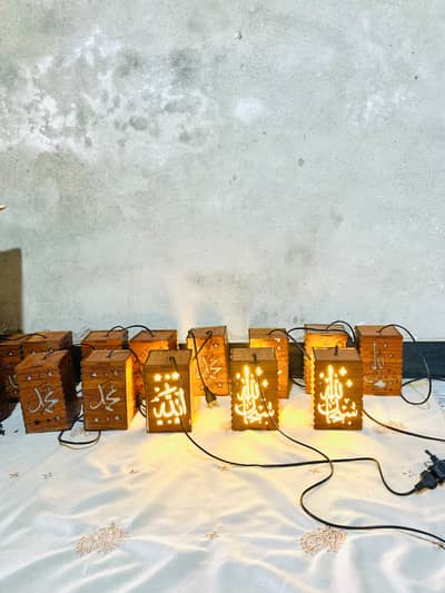 Wooden lamp design