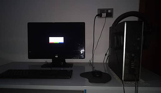 Complete PC Setup | HP i3 3rd Gen, 8GB, SSD+HDD & HP 20" LED Monitor