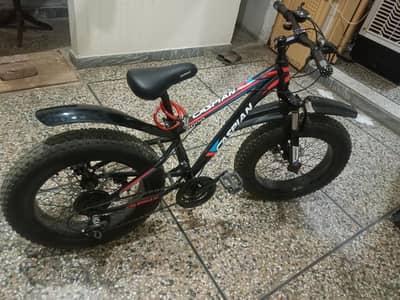 fat tyre cycle New condition 10/10