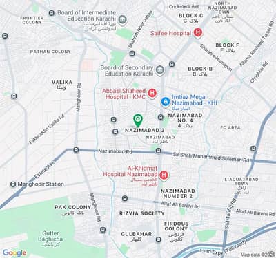 Prime Location 1300 Square Feet Flat For rent In Nazimabad 3 Karachi In Only Rs. 55000