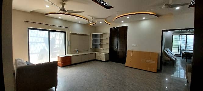 New 12 Marla Ground Portion House Available For Rent in G16 islamabad.