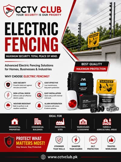 Electric Fence Installation | Electric Security Fence System