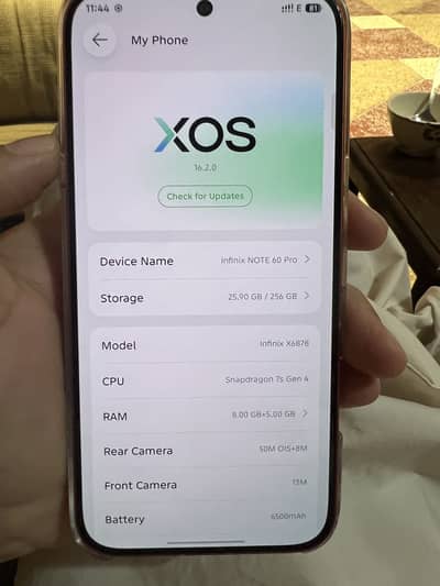 Infinix note 60 pro